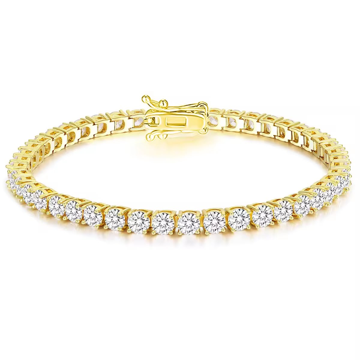 TENNIS ARMBAND 3MM - GULD
