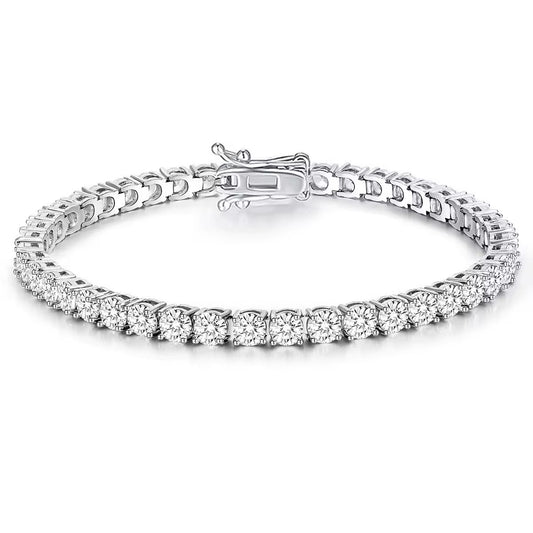 TENNIS ARMBAND 3MM - SILVER
